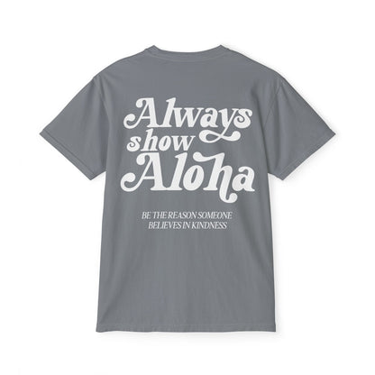 Always show ALOHA (pocket tee!)