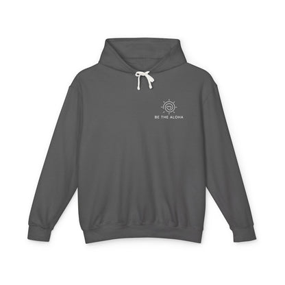 Share Aloha - Comfort Colors Lightweight Hooded Sweatshirt