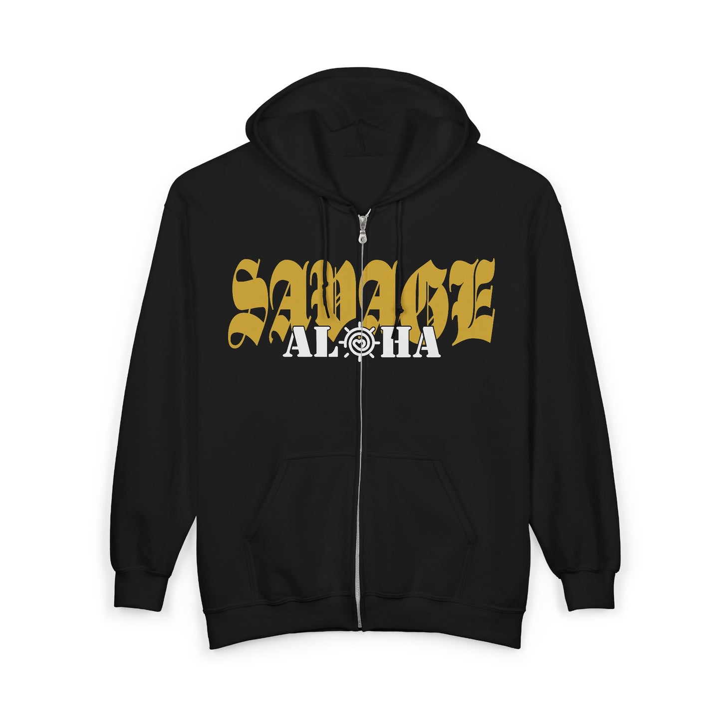 Savage Aloha - Full Zip Hooded Jacket