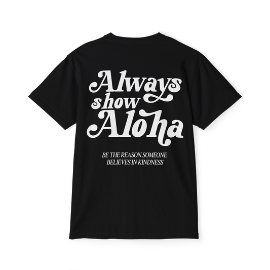 Always show ALOHA (pocket tee!)
